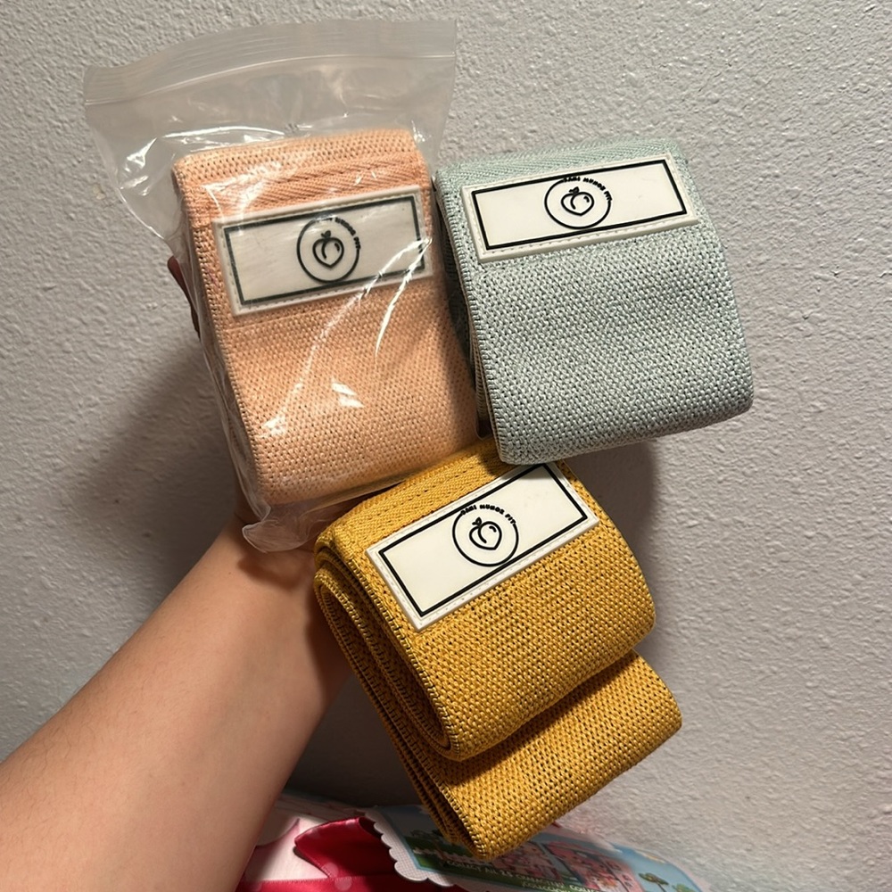FOR THE PEACH WORKOUT RESISTANCE BANDS
